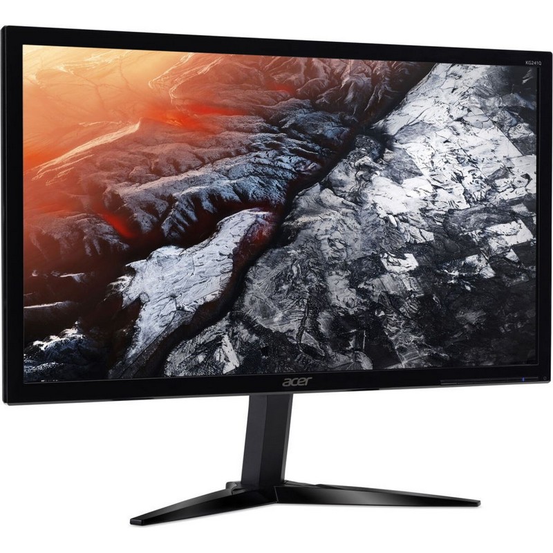 Монитор Acer 23,6" KG241QSbiip (16:9)/TN+Film(LED)/1920x1080/144Hz (165Hz Overclock)/1ms (G2G), 0.5ms (min)ms/300nits/1000:1/2xHDMI(2.0)+DP(1.2)/HDMI FreeSync/Black with red stripes on footstand UM.UX1EE.S01 UM.UX1EE.S01 #3