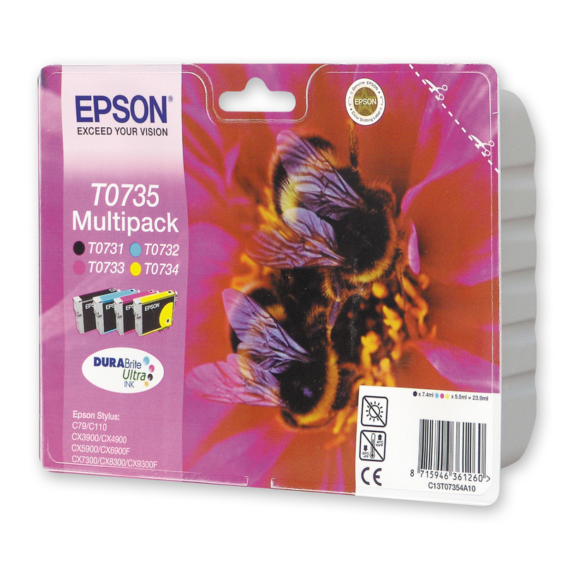 Набор картриджей EPSON T0735 (C13T10554A10) C13T10554A10 #1