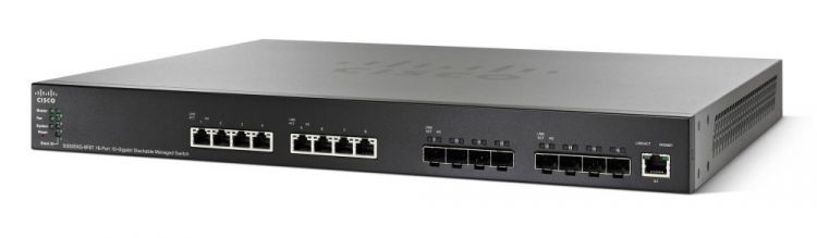 Коммутатор Cisco SB SG550XG-8F8T-K9-EU 16-Port 10G Stackable Managed Switch SG550XG-8F8T-K9-EU SG550XG-8F8T-K9-EU