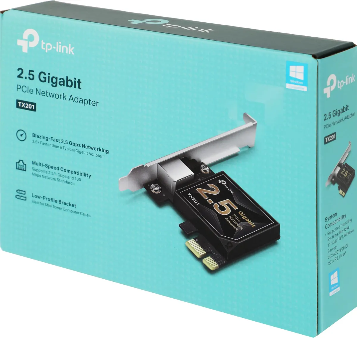 Сетевой адаптер TP-Link PCIe 2,5 Гбит/с  TX201 TX201 #9
