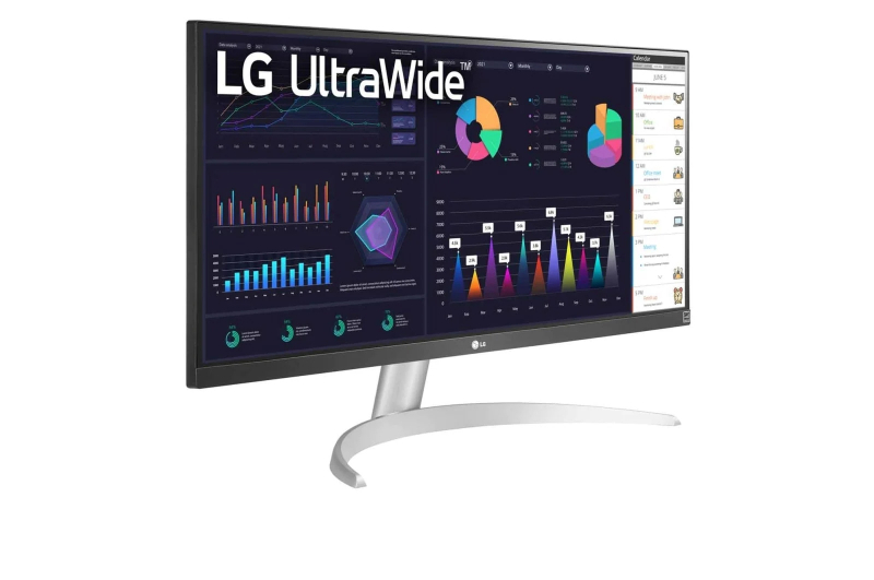 Монитор LG 29" UltraWide 29WQ600-W серебристый IPS LED 1ms 21:9 HDMI M/M матовая 1000:1 250cd 178гр/178гр 2560x1080 100Hz DP FHD USB 29WQ600-W.ARUZ 29WQ600-W.ARUZ