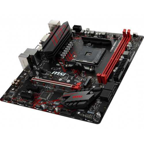 Материнская плата MSI , Socket AM4, AMD®B450, 4xDDR4-2667, 2xPCI-Ex16x, 4xPCI-Ex1x, DVI-D+HDMI, 6xSATA3(RAID 0/1/10), 1xM.2, 8 Ch Audio, GLan, (2+4)xUSB2.0, (4+2)xUSB3.1, 1xPS/2, ATX, RTL B450 GAMING PLUS B450 GAMING PLUS