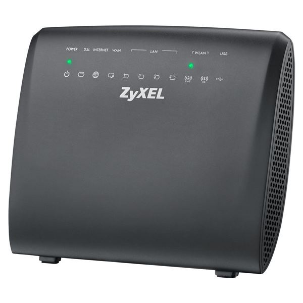 Маршрутизатор Zyxel VMG3925-B10B Dual Band Wireless AC/N VDSL2 Combo WAN Gigabit Gateway VDSL2 profile 17a over POTS Gateway, GbE WAN, 4GbE LAN, 1 USB 2.0, WiFi 11n VMG3925-B10B-EU03V1F VMG3925-B10B-EU03V1F