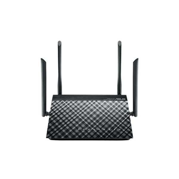 Маршрутизатор ASUS RT-AC1200G+ Двухдиапазонный маршрутизатор с поддержкой Wi-Fi 802.11ac 1167 Мбит/с RT-AC1200G+