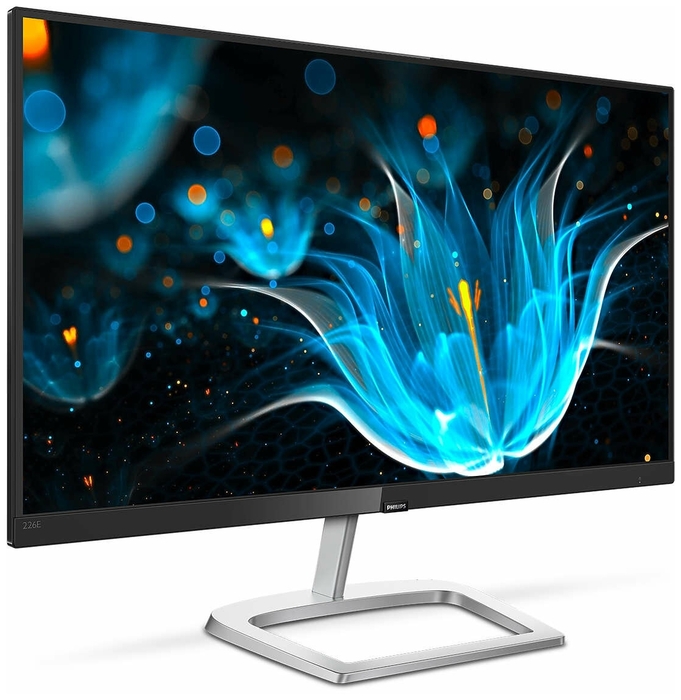Монитор Philips 21,5" 1920x1080 IPS W-LED 16:9 5ms VGA DVI 20M:1 1000:1 178/178 250cd Tilt Black. 226E9QSB/01 226E9QSB/01