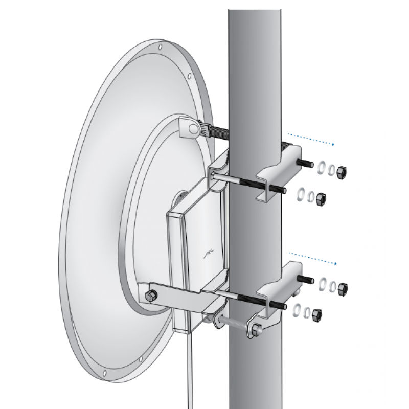 Точка доступа PowerBridge M10 802.11 а/n 10/100 Ethernet Port 24V, 1A PoE PowerBridge M10
