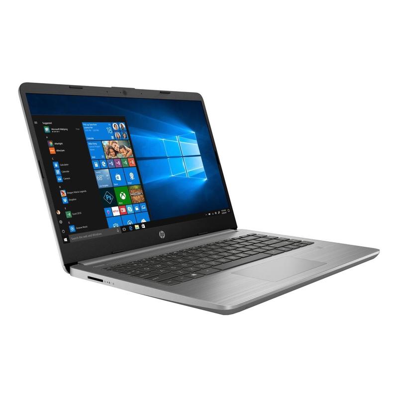 Ноутбук HP 340S G7 Core i7-1065G7 1.3GHz 14" FHD (1920x1080) AG Narrow Bezel,8Gb DDR4(1),512Gb SSD,41Wh LL,FPR,1.5kg,1y,Silver Win10Pro 9HQ31EA 9HQ31EA