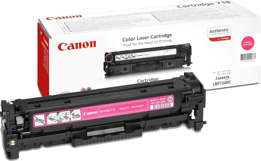 Картридж CANON 718 (SENSYS MF-8330/8350) Magenta 2660B002