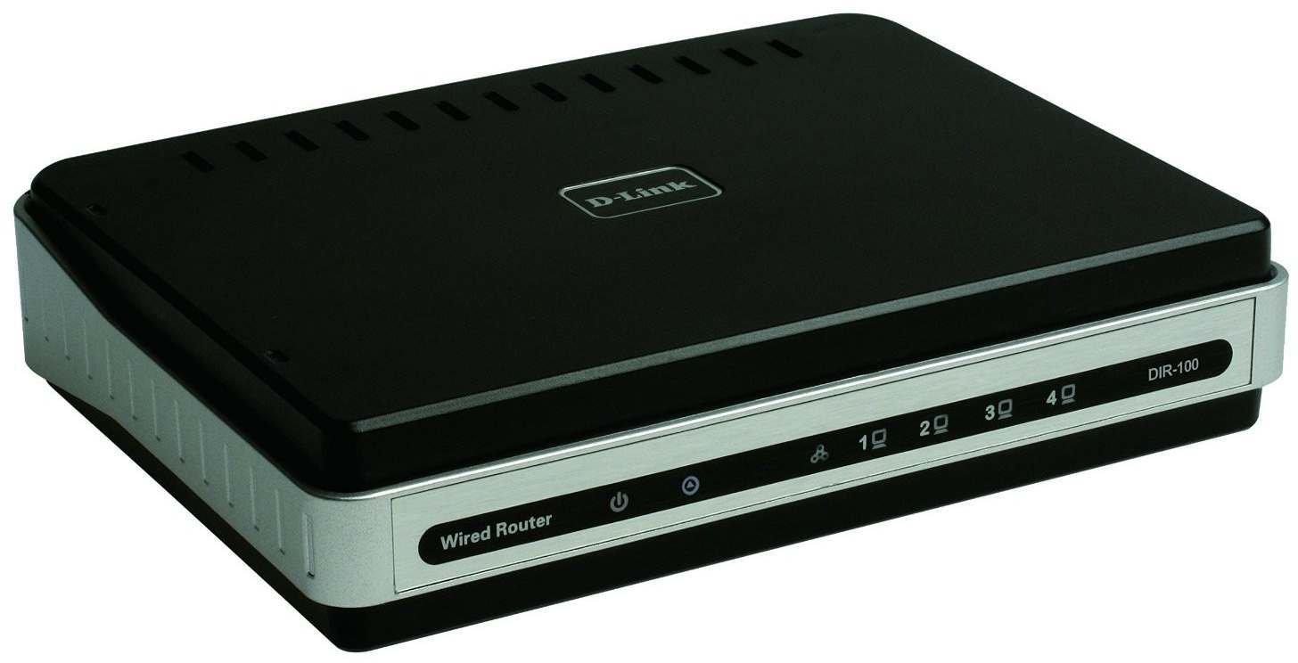 DIR-100/RU Интернет-шлюз для Triple Play 4x10/100 LAN, 1xWAN DIR-100/RU