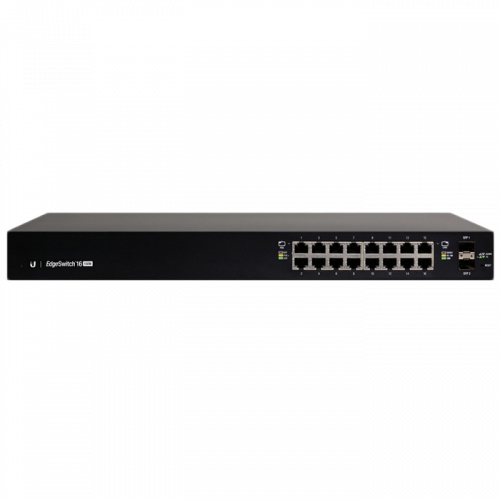 Коммутатор Ubiquiti Ubiquiti EdgeSwitch ES-16-150W-EU 16G 2SFP 16PoE+ управляемый ES-16-150W-EU ES-16-150W-EU