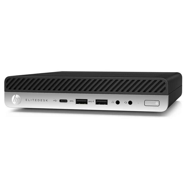 Компьютер HP EliteDesk 800 G5 Mini Core i7-9700T 2.0GHz,8Gb DDR4-2666(1),256Gb SSD,WiFi+BT,USB Kbd+USB Mouse,Stand,HDMI,Intel Unite,vPro,3/3/3yw,Win10Pro 7PF65EA 7PF65EA