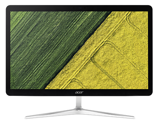 Моноблок Acer Aspire U27-885 27" Full HD Touch i5 8250U (1.6)/8Gb/1Tb 5.4k/UHDG 620/CR/Windows 10 Home/Eth/WiFi/BT/90W/клавиатура/мышь/черный/серебристый 1920x1080 DQ.BA7ER.001 DQ.BA7ER.001