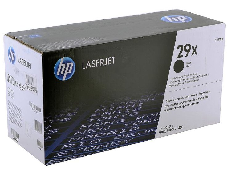 Картридж Original HP [C4129X] HP LaserJet 5000/5100 C4129X #3