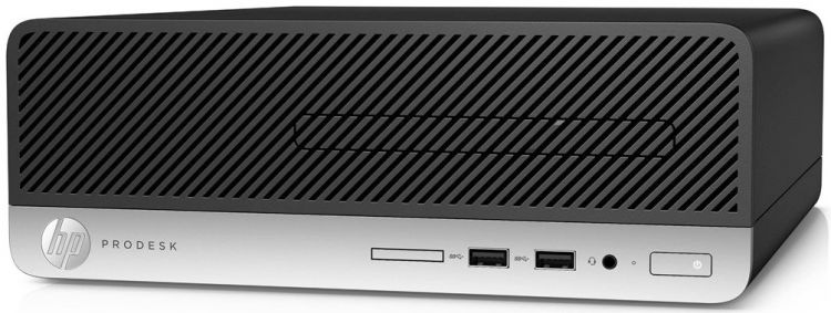 Персональный компьютер HP ProDesk 400 G5 SFF {i3-8100/8Gb/256Gb SSD/DVDRW/W10Pro/k+m+HP Display}  4CZ76EA 4CZ76EA