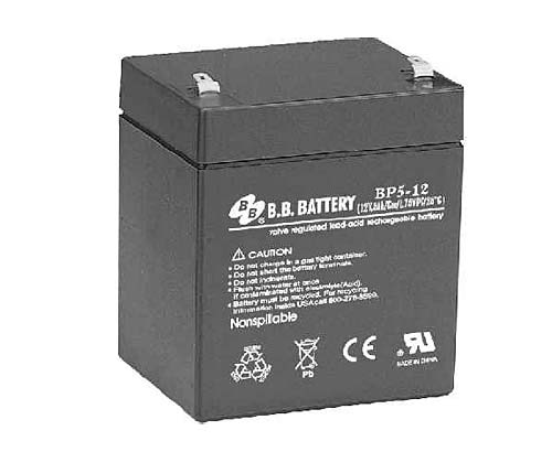 Батарея BB Battery  12В, 5Ач, 90/70/106мм BP 5-12 BP 5-12