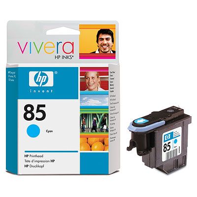 Картридж  HP  C9420A №85 Голубая печатающая головка для принтеров hp 130 серии C9420A