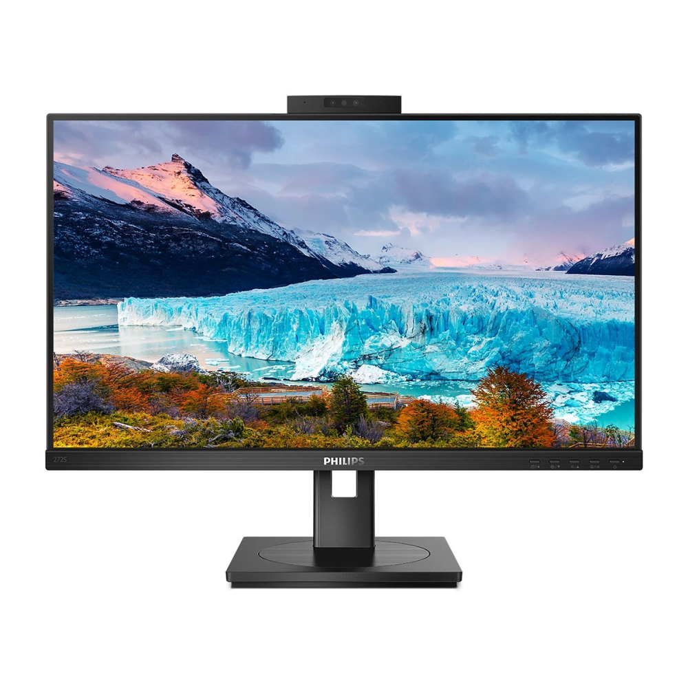 Монитор Philips 27'' 16:9 1920х1080(FHD) IPS, nonGLARE, Нет, 75 Гц, 250cd/m2, H178°/V178°, 1000:1, 50M:1, 16,7 миллионов цветов, 4ms, VGA, HDMI, 1.2, USB-Hub, Height adj, Swivel, Speakers, Black 272S1MH (00/01) 272S1MH (00/01) #5