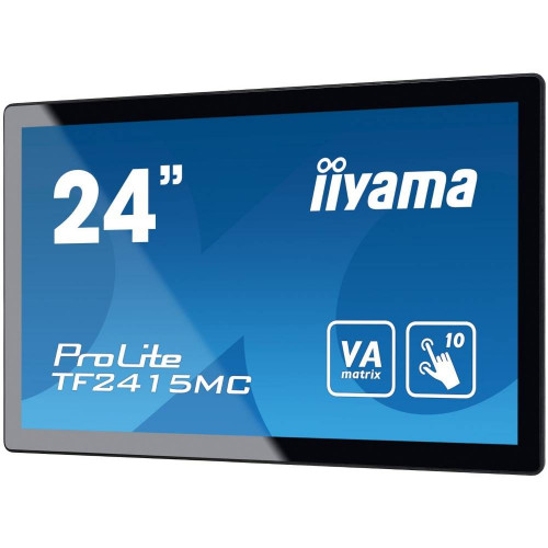 Монитор IIYAMA 23.8" черный VA LED 16ms 16:9 HDMI матовая 3000:1 315cd 178гр/178гр 1920x1080 D-Sub DisplayPort FHD USB Touch 5.8кг TF2415MC-B2 TF2415MC-B2