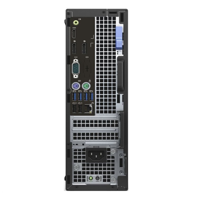 Персональный компьютер Dell Optiplex 5040 SFF i5 6500 (3.2)/4Gb/500Gb 7.2k/HDG530/DVDRW/Windows 7 Professional 64 +W10Pro/GbitEt 5040-0002 5040-0002