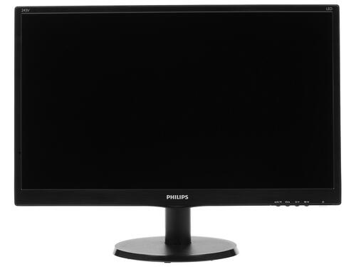 Монитор Philips 23.6" Black VA, 1920x1080, 8ms, 250 cd/m2, 3000:1 (DCR 10M:1), D-Sub, DVI, HDMI, vesa 243V5QHSBA/00(01) 243V5QHSBA/00(01)