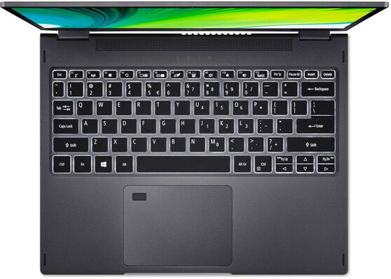 Ноутбук Acer Spin 5 Transformer SP513-54N-73KV 13.5" 2256x1504 IPS VertiView Touch Display 100% SRGB 360 nit i7-1065G7 16 GB DDR4 1024GB PCIe NVMe SSD Win 10 Pro Iron NX.HQUER.003 NX.HQUER.003