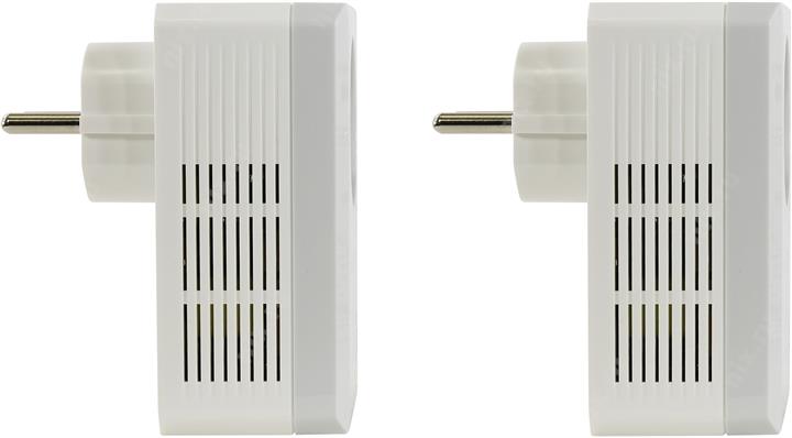 Адаптер TP-Link AV600, 600 Мбит/с Powerline, 100 Мбит/с Ethernet, HomePlug AV, 2 устройства в комплекте TL-PA4010PKIT TL-PA4010PKIT