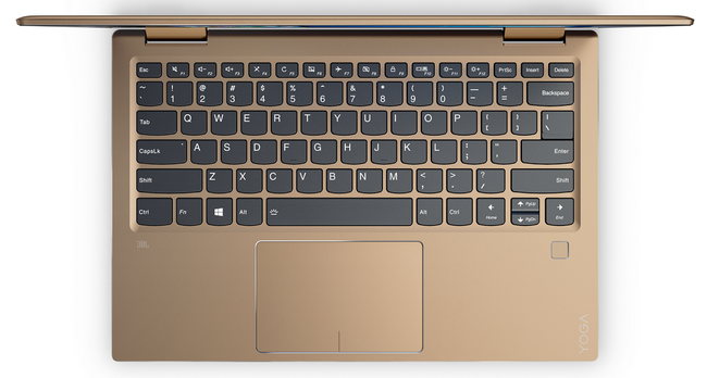 Трансформер Lenovo Yoga 720-13IKBR Core i7 8550U, 8Gb, SSD256Gb, Intel HD Graphics 620, 13.3", IPS, Touch, FHD (1920x1080), Windows 10, cuprum, WiFi, BT, Cam 81C30068RK