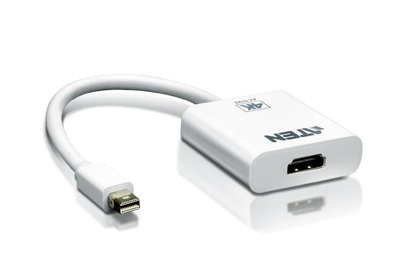 Адаптер ATEN mDP(M) to HDMI(F) Active 4K2K Adapter VC981-AT VC981-AT