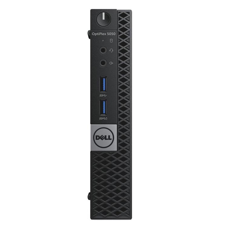 Персональный компьютер Dell OptiPlex 5050 MFF, Ci3 7100T(3.5GHz,3MB,DC), 4(1x4)GB DDR4, SSD 128GB, HD630,VGA, keyb, mouse, Linux,TPM, 3Y Basic NBD (5050-8208) 5050-8208