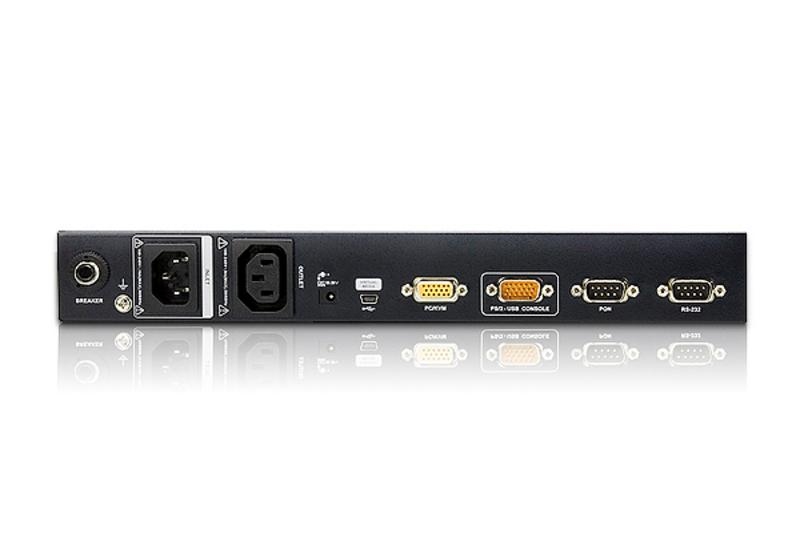 Удлинитель ATEN KVM+RS232+PDU USB/PS2, управл. по IP, Rackmount/Desktop, 10/100 Base-T, с KVM-шнуром PS2 1.2м KN1000-AX-G KN1000-AX-G