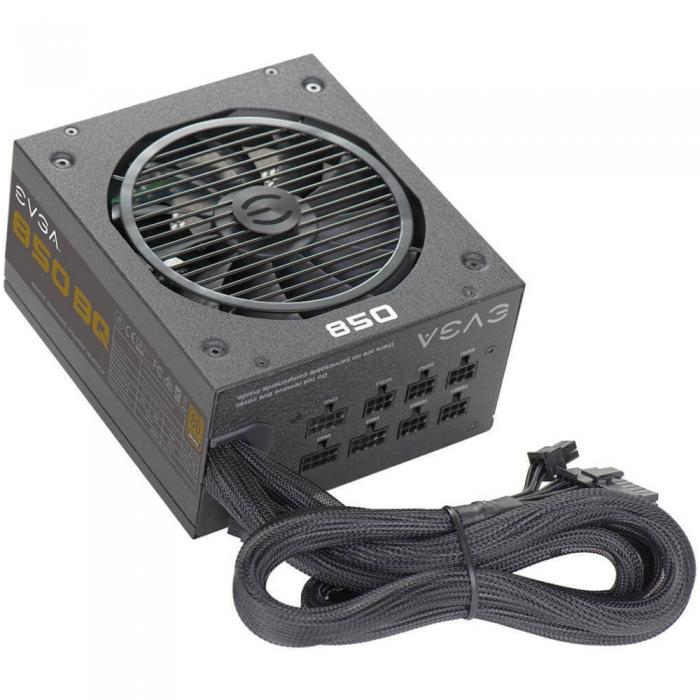 Блок питания EVGA 850 BQ 80+ BRONZE 850W, Semi Modular RTL 110-BQ-0850-V2 110-BQ-0850-V2