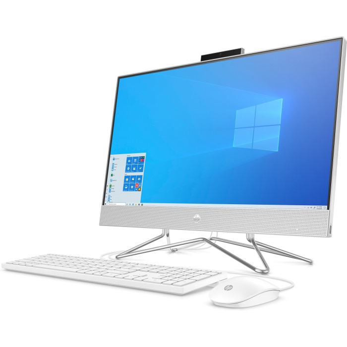 Моноблок HP 24-dp1000ur NT 23.8" FHD(1920x1080) Core i3-1115G4, 4GB DDR4 3200 (1x4GB), SSD 256Gb, nVidia Gef MX330 2GB, noDVD, kbd&mouse wired, HD Webcam, Natural Silver, Win10, 1Y Wty 2S7R1EA 2S7R1EA