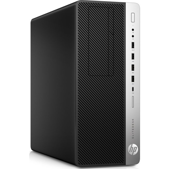 Компьютер HP EliteDesk 800 G4 TWR  Core i5-8500 3.0GHz,8Gb DDR4-2666(1),1Tb 7200,DVDRW,USB kbd+mouse,VGA,3y,Win10Pro 4KW61EA 4KW61EA