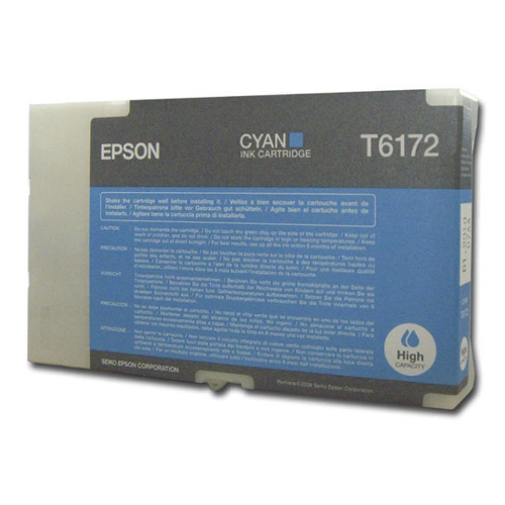 Картридж Epson для B-300/B-500DN/B-510DN струйный, cyan (C13T617200) C13T617200
