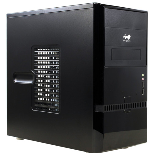 Корпус Mini Tower InWin ENR-022BL Black 400W mATX 6100468