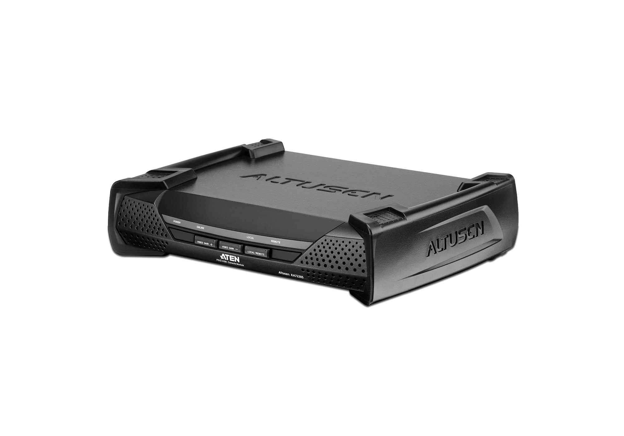 Модуль удлиннителя ATEN KVM USB/PS/2, 300 м., 1xUTP Cat5e, для подкл.конс.к локал.комп. и перекл.KM0532/KM0932 KA7230-AX-G KA7230-AX-G