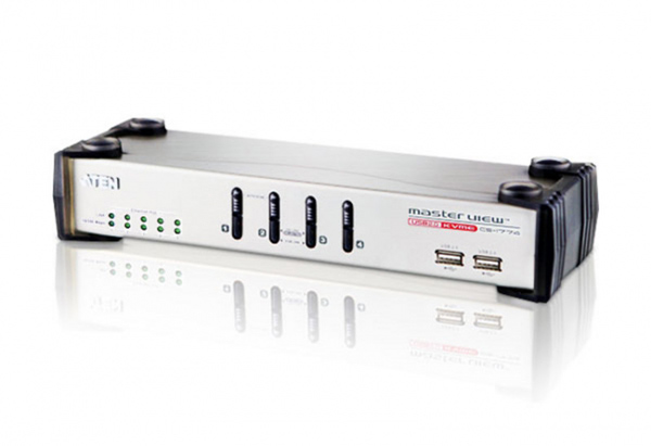 KVM переключатель ATEN 4 port USB KVME W/1.8m x2 W/EU CS1774C-AT-G CS1774C-AT-G