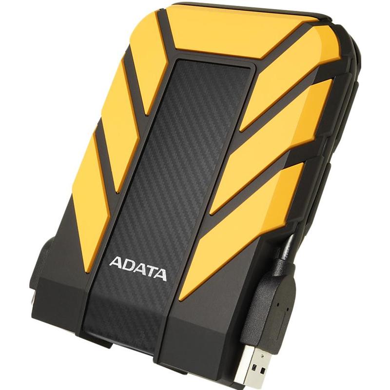 Внешний жёсткий диск ADATA AHD710P-2TU31-CYL 2Tb,USB 3.1,HD710Pro DashDrive,Durable,2.5",черный/желтый AHD710P-2TU31-CYL AHD710P-2TU31-CYL #2