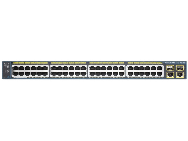 Коммутатор Cisco 48 GigE, 4 x 1G SFP, LAN Base WS-C2960X-48TS-L WS-C2960X-48TS-L