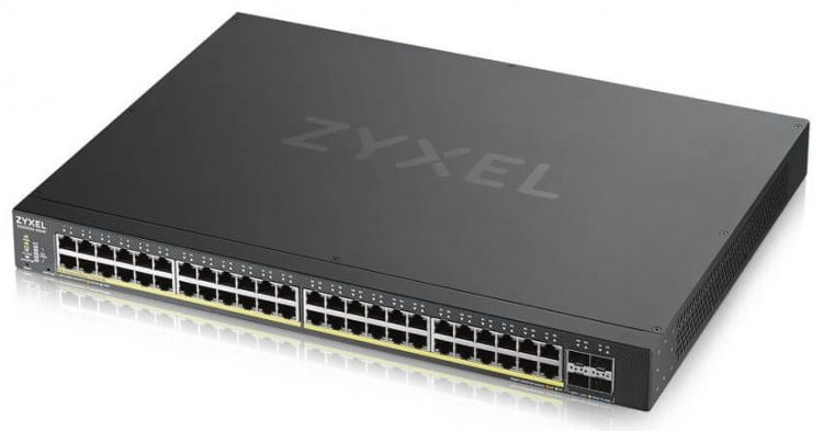 Коммутатор Zyxel XGS1930-52HP Hybrid Smart L2+ switch PoE+ Nebula Flex, 48xGE PoE+, 4xSFP+, budget PoE 375W, Standalone / cloud management XGS1930-52HP-EU0101F XGS1930-52HP-EU0101F #3