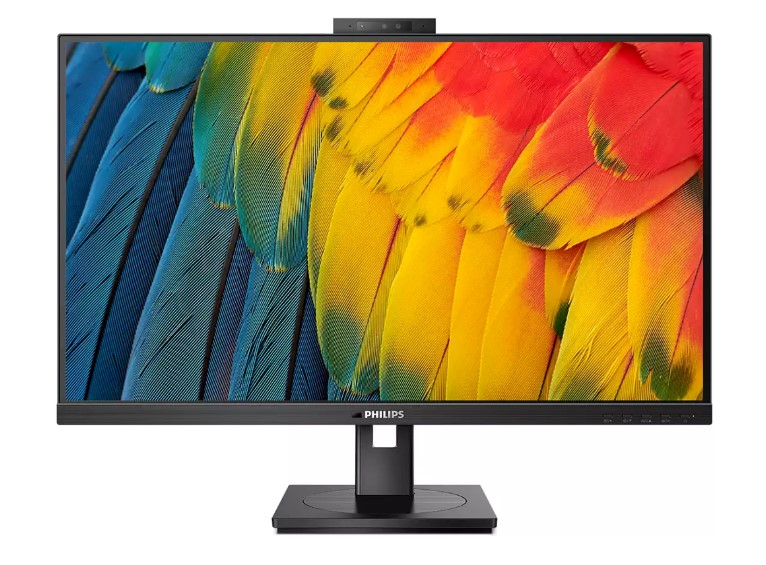 Монитор Philips 23.8" Black с поворотом экрана (IPS, 1920x1080, 75Hz, 4 ms, 178°/178°, 300 cd/m, 50M:1) 24B1U5301H/00 24B1U5301H/00