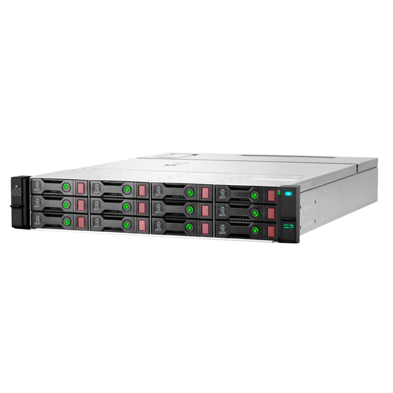 Дисковая полка HPE D3710 SAS 12Gb SFF (2U; up to 25x SAS/SATA drives, 2xI/O module, 2xfans and RPS) Q1J10A Q1J10A