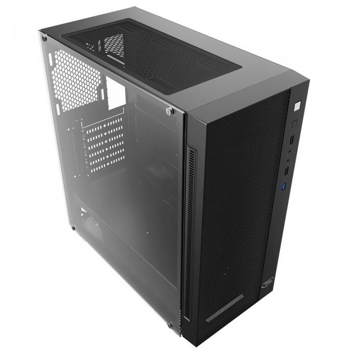 Корпус DEEPCOOL MATREXX 55 MESH черный, без БП, большое боковое окно из закаленного стекла, 2* USB 2.0, USB 3.0, audio MATREXX 55 MESH MATREXX 55 MESH
