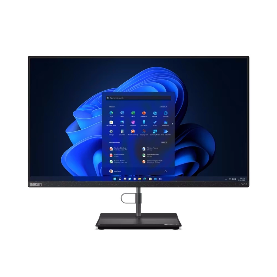 Моноблок Lenovo  ThinkCentre NEO 30a All-In-One 27" FHD (1920x1080) i7-1260P, 16GB DDR4 3200, 512GB SSD M.2, Intel UHD, WiFi, BT, 5.0MP Cam, DVDRW, USB KB&Mouse, Windows 11 Pro, 1Y  12CB001ERU 12CB001ERU