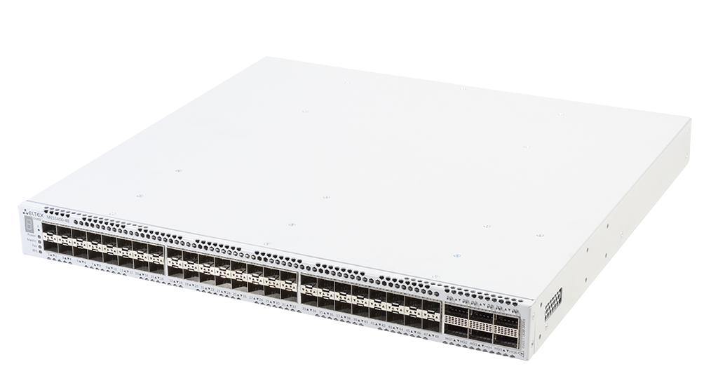 Коммутатор Eltex  1x10/100/1000BASE-T (OOB), 48x1000BASE-X(SFP)/10GBASE-R (SFP+),6x40GBASE-R (QSFP+) /100GBASE-R (QSFP28), 1xUSB 2.0, коммутатор L3 ME MES5400-48 #3