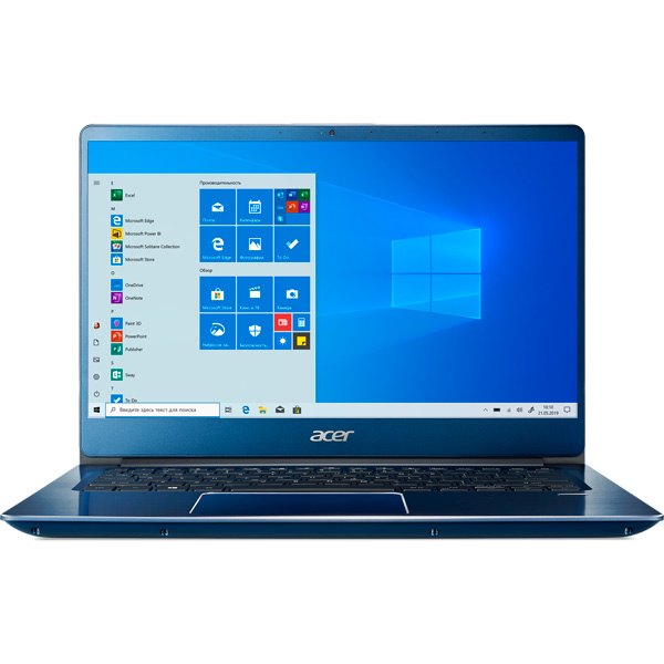 Ультрабук Acer Swift 3 SF314-56-52NS Core i5 8265U/8Gb/SSD512Gb/UMA/14"/IPS/FHD (1920x1080)/Linux/blue/WiFi/BT/Cam NX.H4EER.00K NX.H4EER.00K