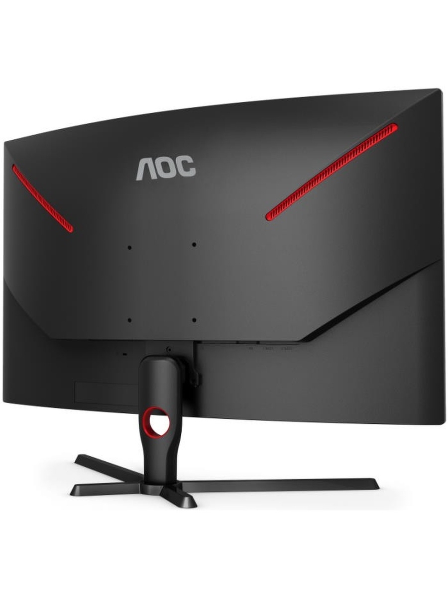 Монитор AOC 32" Black-Red (VA, изогнутый, 1920x1080, 165Hz, 1 ms, 178°/178°, 250 cd/m, 80M:1, +2xHDMI 2.0, +DP) C32G3AE C32G3AE #4