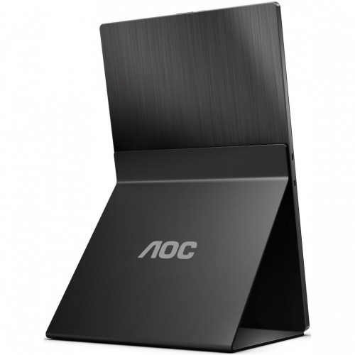 Монитор AOC 15.6" 39,6 cm 16:9 1920х1080(FHD) IPS, nonGLARE, TOUCH, 250cd/m2, H178°/V178°, 700:1, 50M:1, 262000 цветов, 4ms, VGA, DVI, HDMI, USB-Hub, Tilt, Speakers, 3Y, Black 16T2 16T2