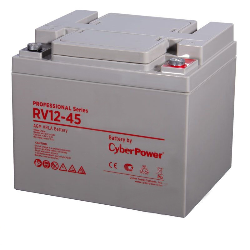 Батарея CyberPower Professional series RV 12-45 / 12V 45 Ah RV 12-45 RV 12-45