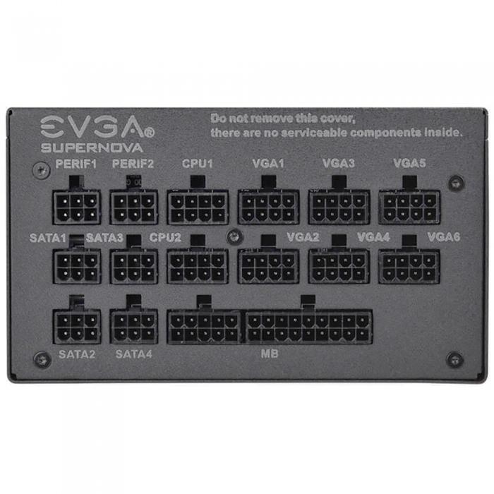 Блок питания EVGA , SuperNOVA 1000 G1+ ,80 Plus Gold 1000W , RTL 120-GP-1000-X2 120-GP-1000-X2